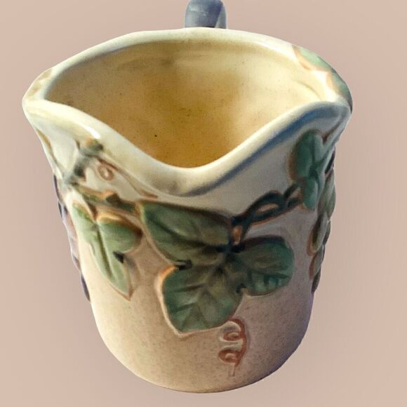 Mikasa Creamer "Chablis" retired in 2007, 3D Grapes on the Vines Cream Pitcher - Picture 5 of 7